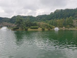 秋川湖の状況 10/18