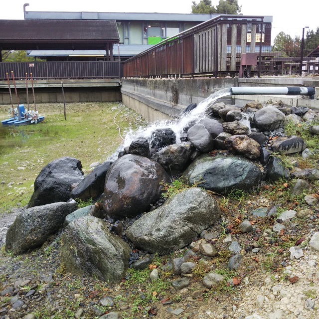 秋川湖の状況　10/5