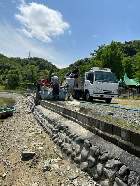 5/25（木）秋川湖の状況